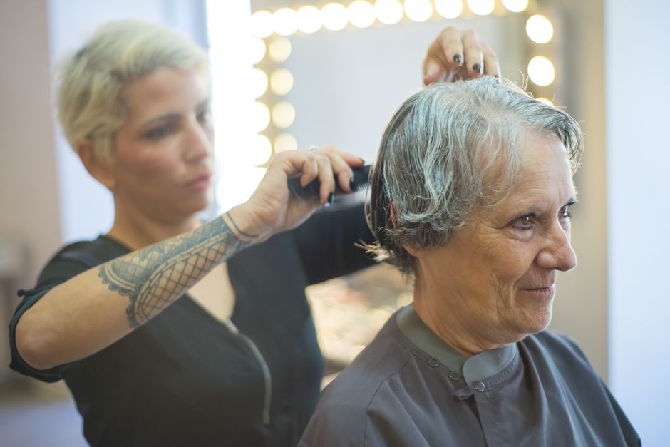 Moment în salon